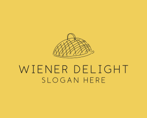 Kitchen Food Cloche Catering logo design