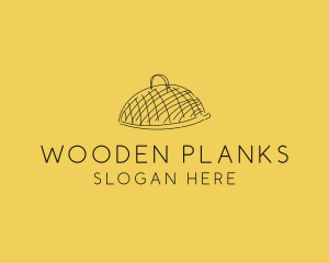 Kitchen Food Cloche Catering logo design