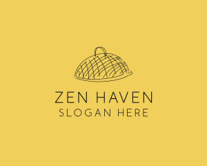 Kitchen Food Cloche Catering logo design