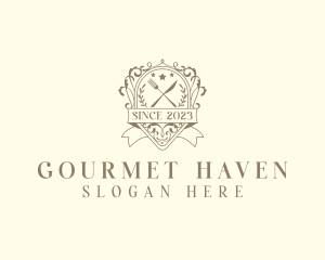 Fine Dining Gourmet Restaurant logo design