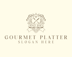 Fine Dining Gourmet Restaurant logo design