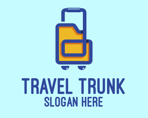Baggage - Business Travel Bag logo design