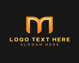 Corporation - Modern Startup Letter M logo design