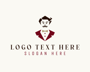 Smoke Pipe - Gentleman Tailoring Fashion logo design