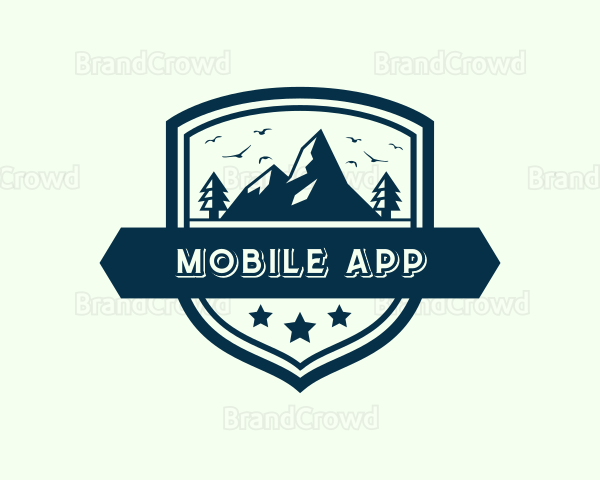 Mountain Forest Outdoor Logo