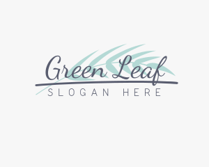 Feminine Wellness Leaf logo design