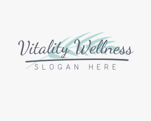 Feminine Wellness Leaf logo design