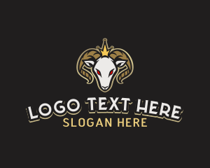 Tough - King Goat Gaming logo design