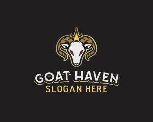 King Goat Gaming logo design