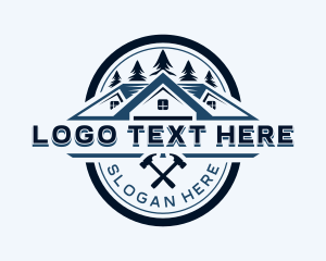 Woods Cabin Renovation Logo