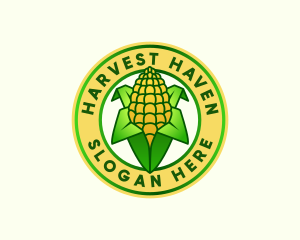 Corn Harvest Farm logo design