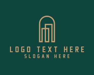 City - Hotel Property Buildings logo design