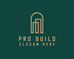 Hotel Property Buildings logo design