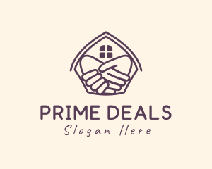 House Hand Deal logo design