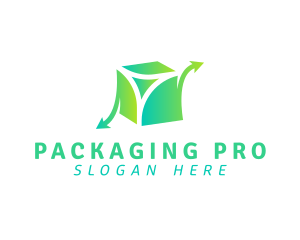 Packaging - Arrow Logistics Box logo design