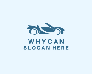 Convertible Car Vehicle Logo