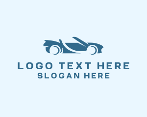 Convertible Car Vehicle Logo