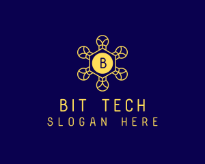 Light Bulb Tech Innovation logo design