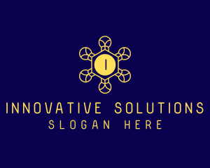 Innovation - Light Bulb Tech Innovation logo design