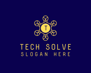 Light Bulb Tech Innovation logo design