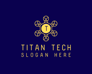 Light Bulb Tech Innovation logo design