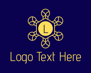 Hardware - Light Bulb Hardware Letter logo design