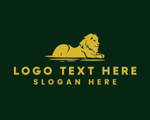 Vip - Elegant Lion Luxe logo design