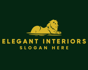 Elegant Lion Luxe logo design