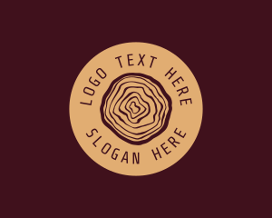 Log - Woodwork Log Craft logo design