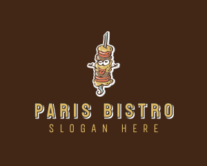 Kebab Barbecue Grill logo design