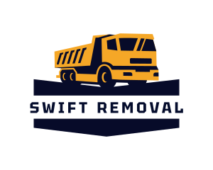 Removal - Construction Dump Truck logo design