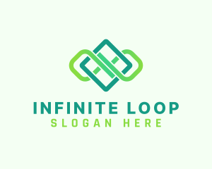 Loop - Diamond Loop Startup logo design