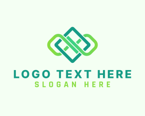 Biotech - Diamond Loop Startup logo design