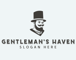 Menswear Grooming Gentleman logo design