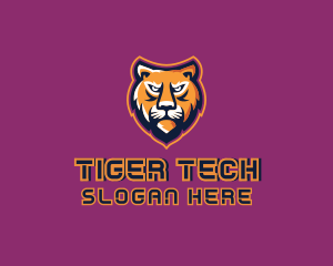 Tiger Animal Gamer logo design