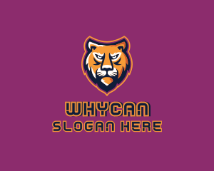 Tiger Animal Gamer logo design