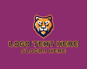 Tiger Animal Gamer Logo