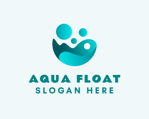 Aqua Water Cleaning logo design