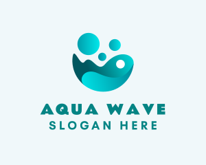 Aqua Water Cleaning logo design