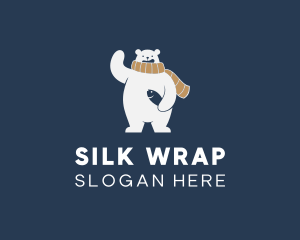 Scarf - Polar Bear Scarf logo design