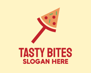 Modern Pizza Slice Logo