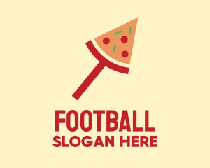 Modern Pizza Slice Logo