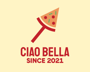 Italian - Modern Pizza Slice logo design