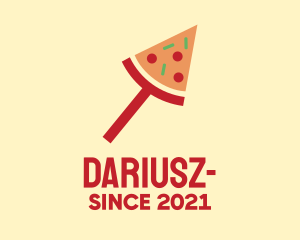Fast Food - Modern Pizza Slice logo design