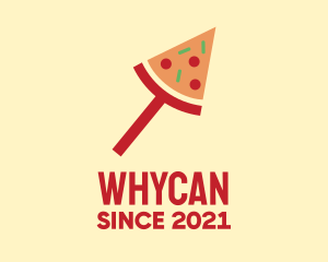 Italy - Modern Pizza Slice logo design