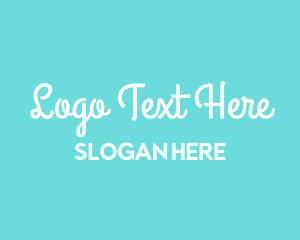 Font - Ocean Breeze Font logo design