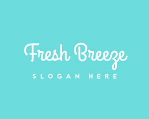 Ocean Breeze Beach logo design