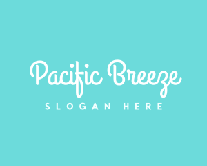 Ocean Breeze Beach logo design