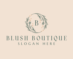 Floral Salon Boutique logo design