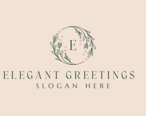 Floral Salon Boutique logo design